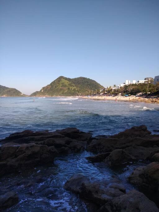 Apto Praia Do Tombo Guaruja Ngoại thất bức ảnh