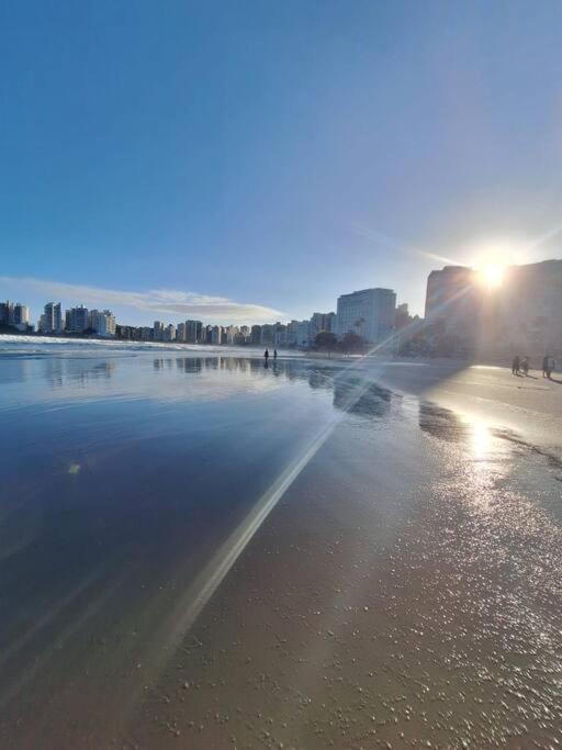 Apto Praia Do Tombo Guaruja Ngoại thất bức ảnh