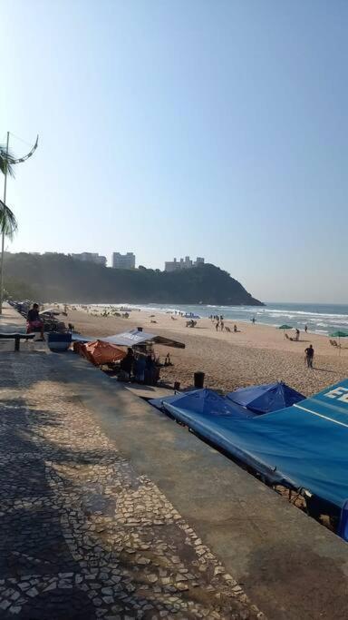Apto Praia Do Tombo Guaruja Ngoại thất bức ảnh