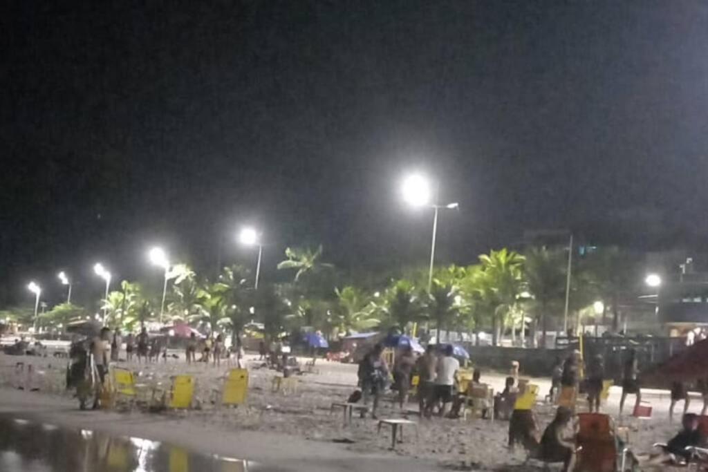 Apto Praia Do Tombo Guaruja Ngoại thất bức ảnh